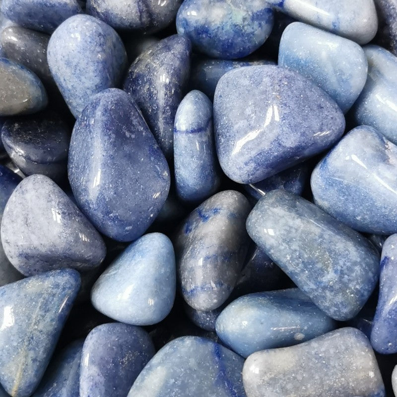 Pierres Roulées - Aventurine Bleue