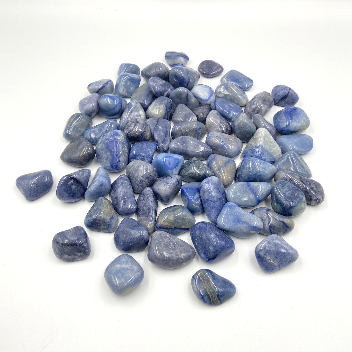 Pierres Roulées - Aventurine Bleue