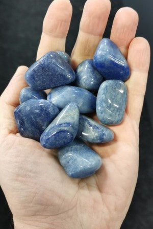 Pierres Roulées - Aventurine Bleue