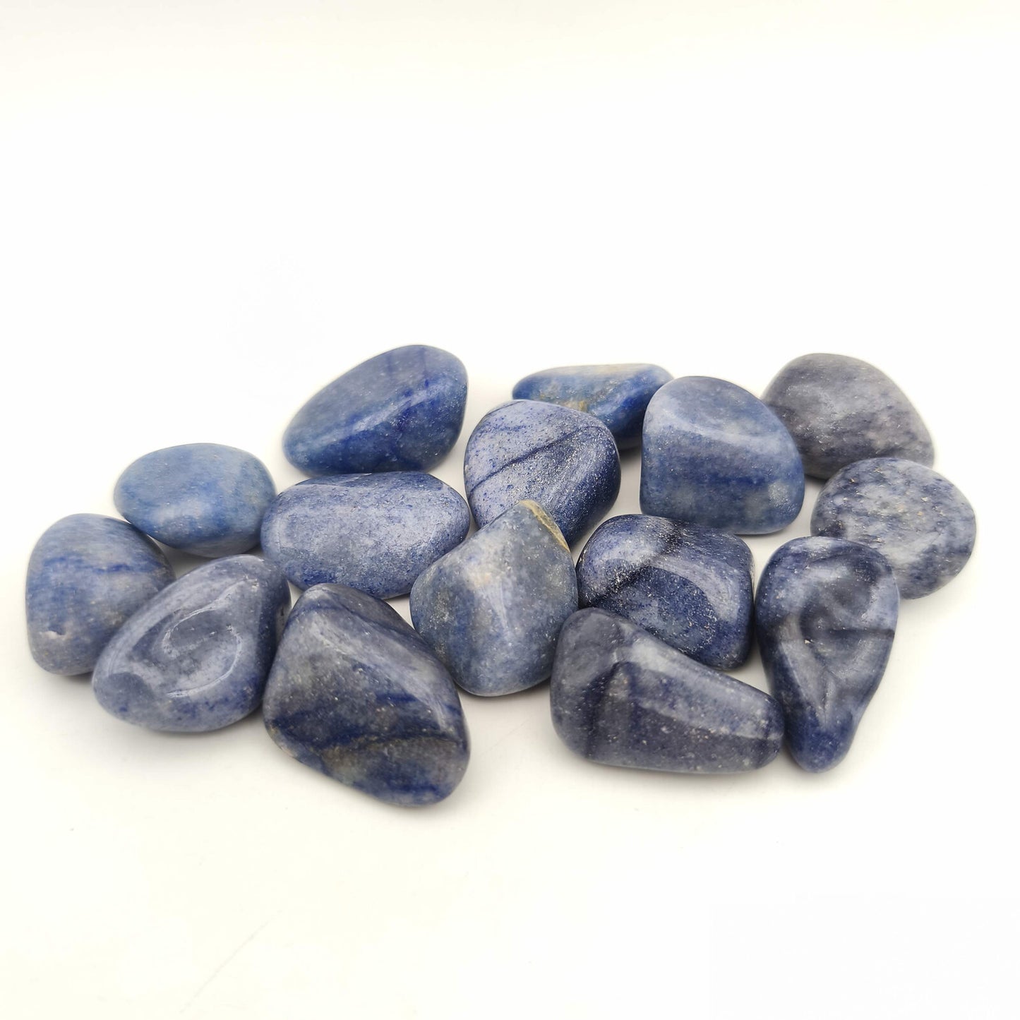 Pierres Roulées - Aventurine Bleue