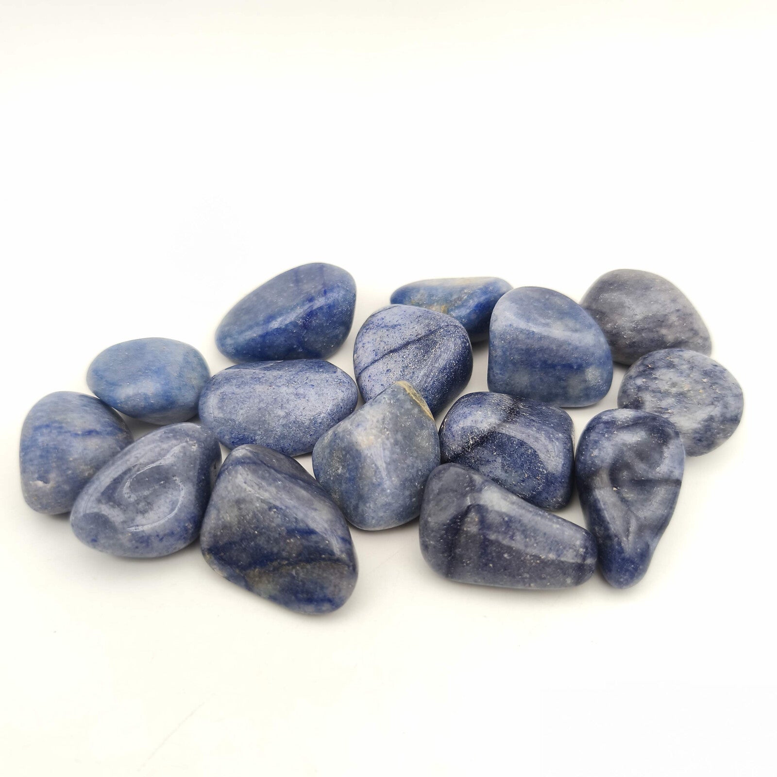 Pierres Roulées - Aventurine Bleue