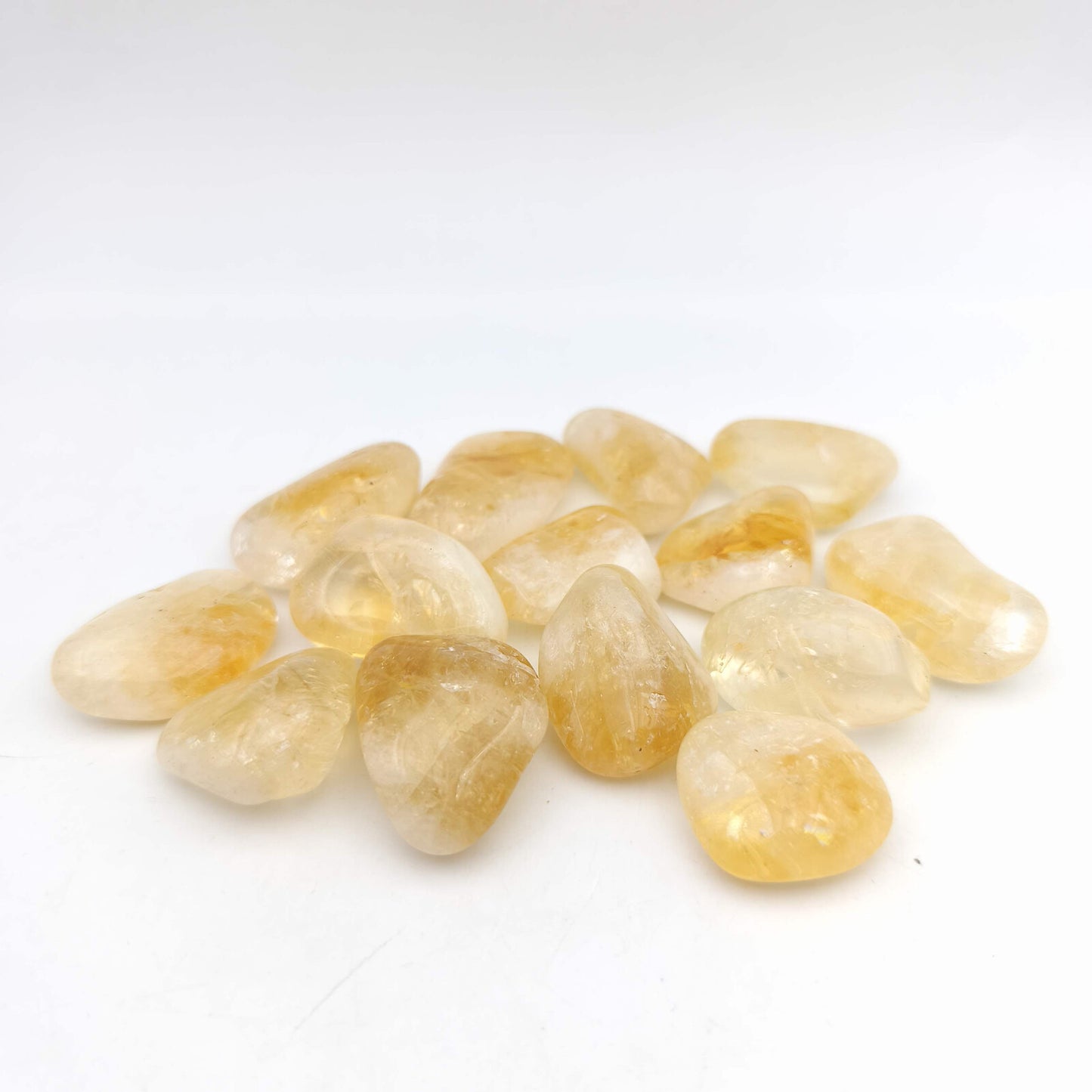 Pierres Roulées - Citrine Chauffée