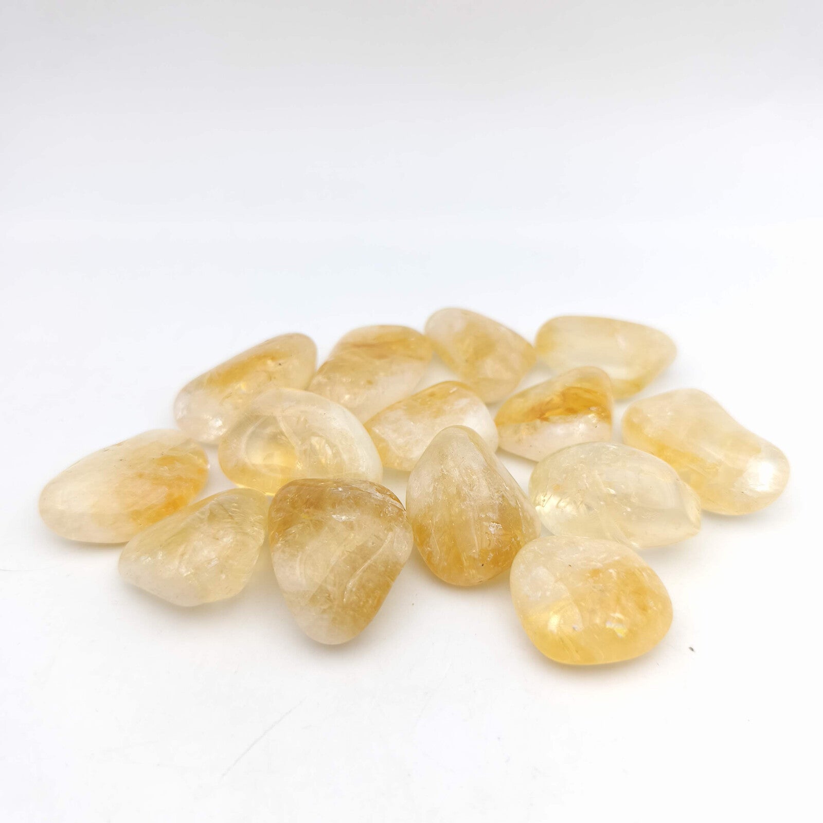 Pierres Roulées - Citrine Chauffée