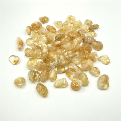 Pierres Roulées - Citrine Chauffée