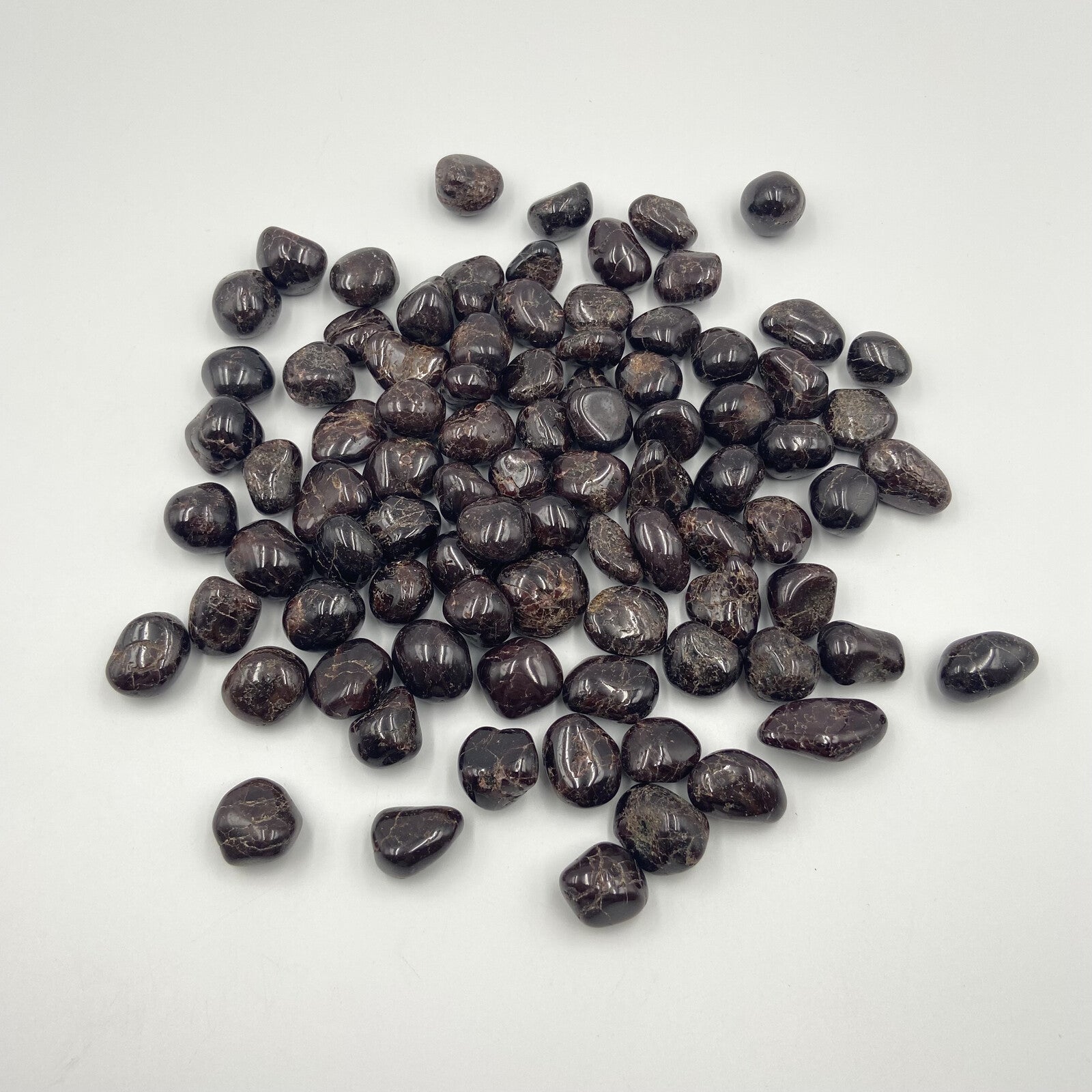 Pierres Roulées - Grenat (T3) - Lot de 200 Gr