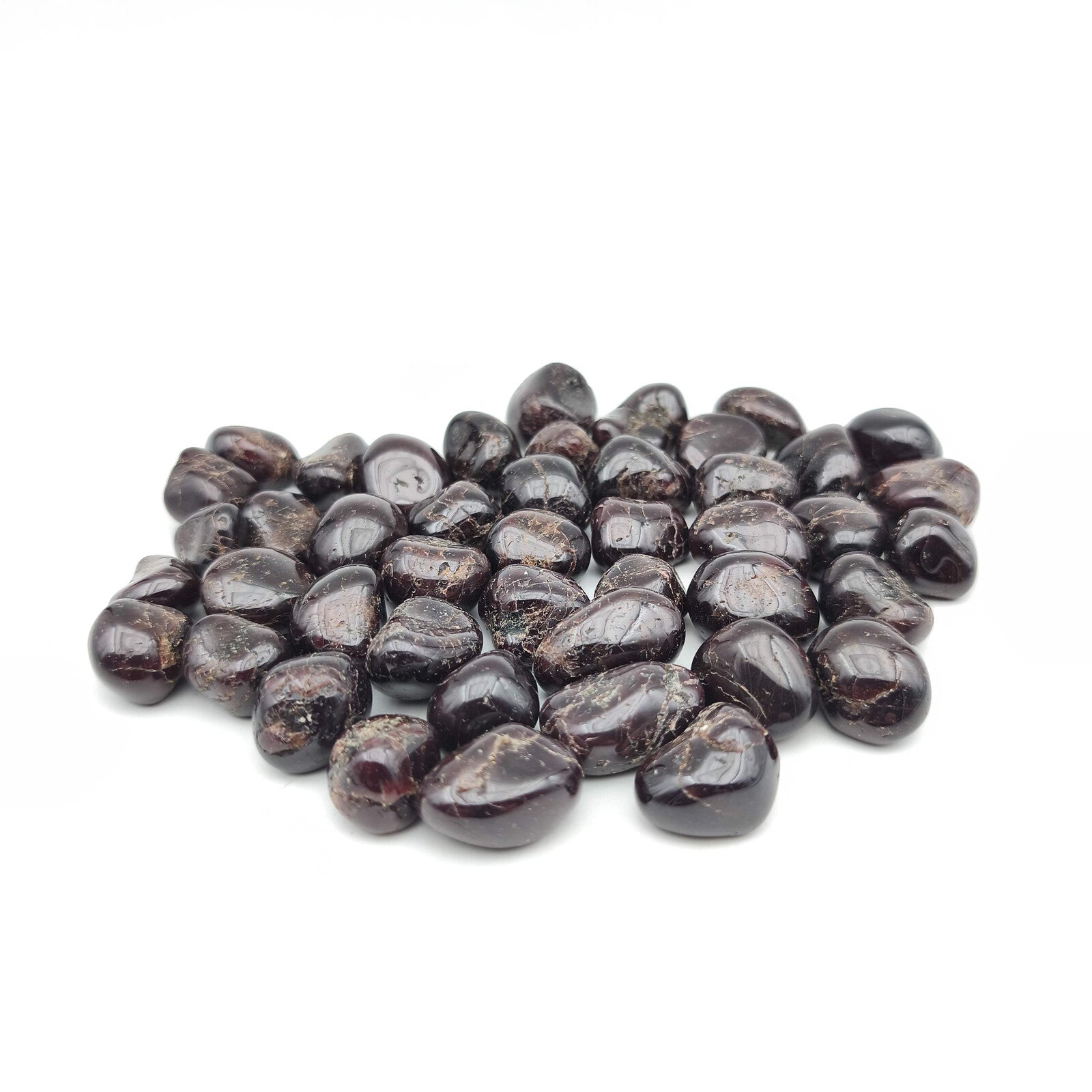 Pierres Roulées - Grenat (T3) - Lot de 200 Gr