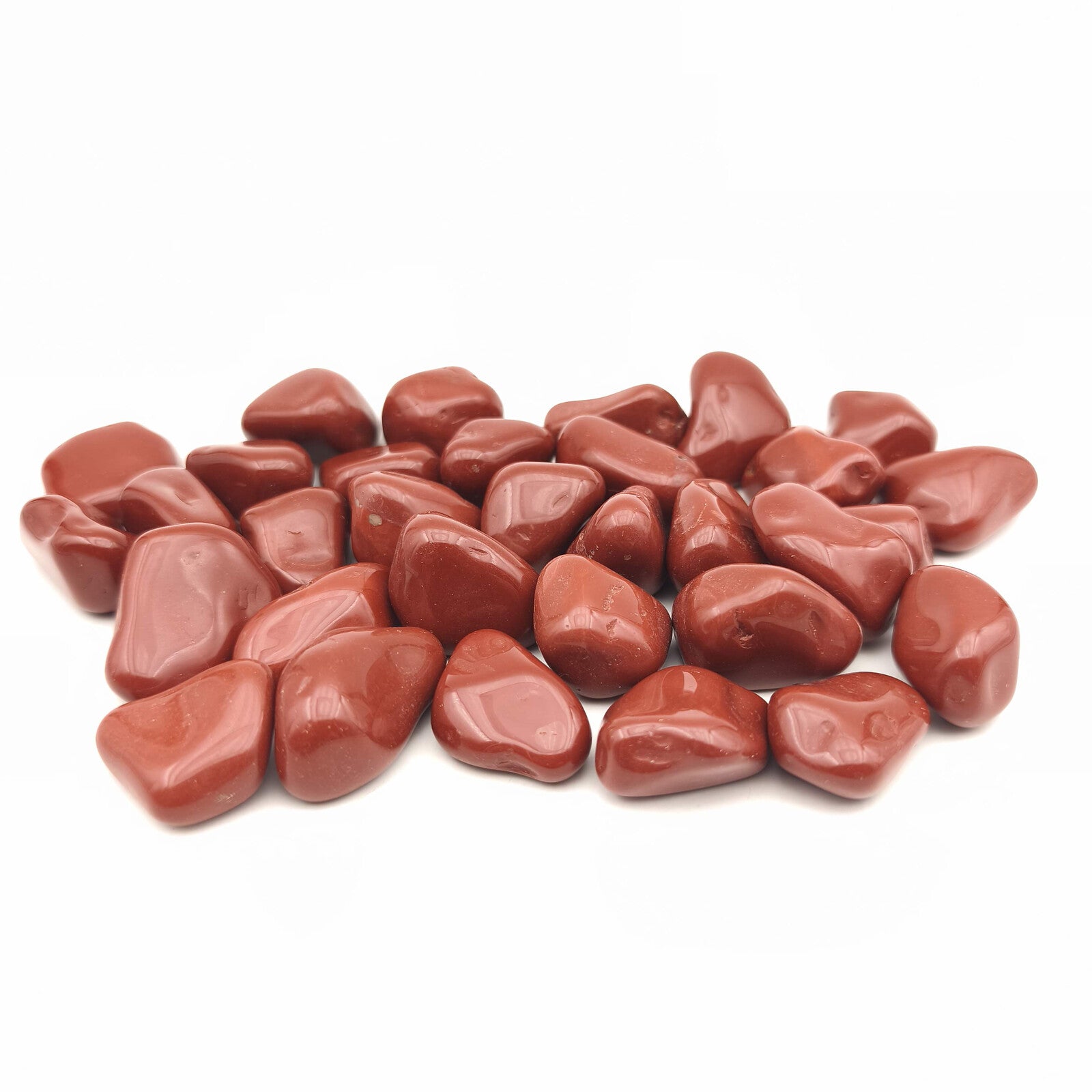 Pierres Roulées - Jaspe Rouge