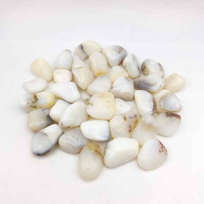 Pierres Roulées - Opale Blanche