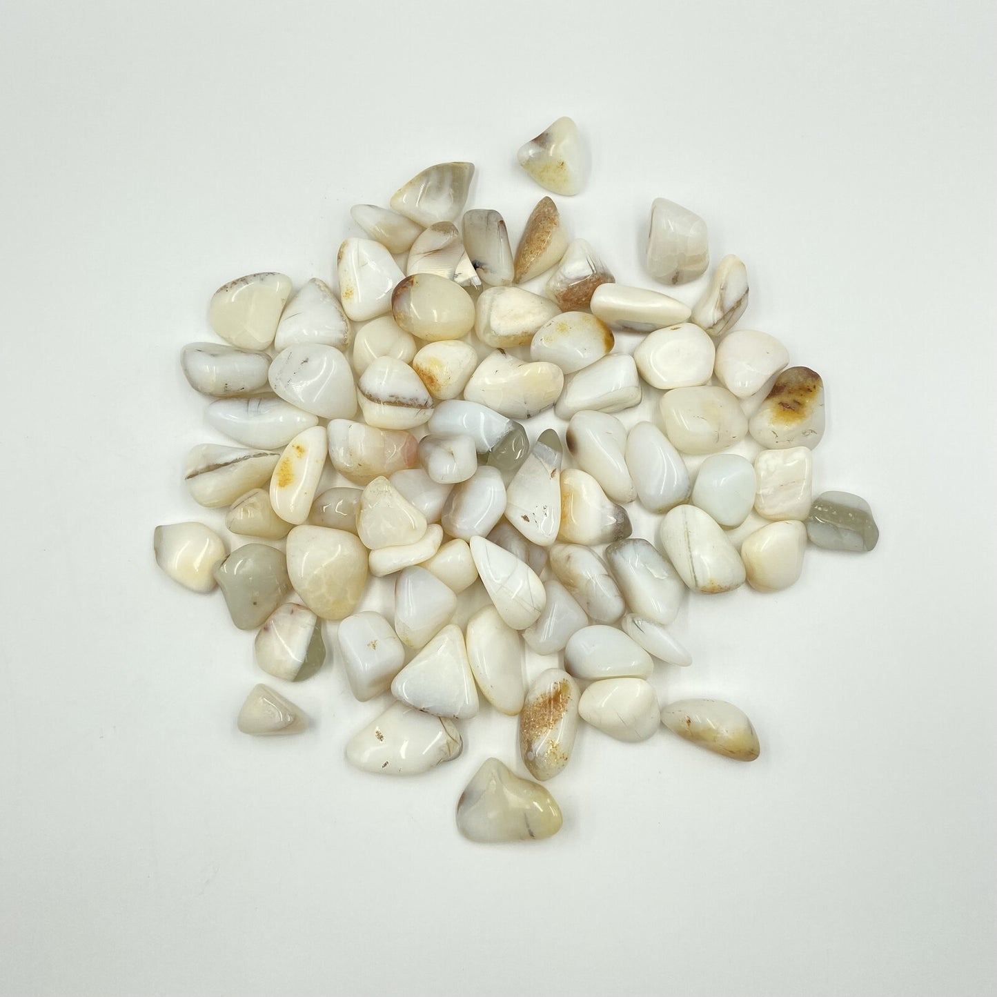 Pierres Roulées - Opale Blanche