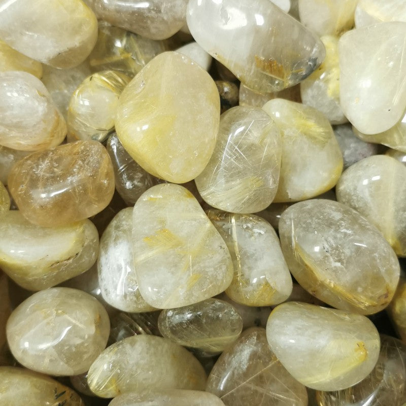 Pierres Roulées - Quartz Rutile