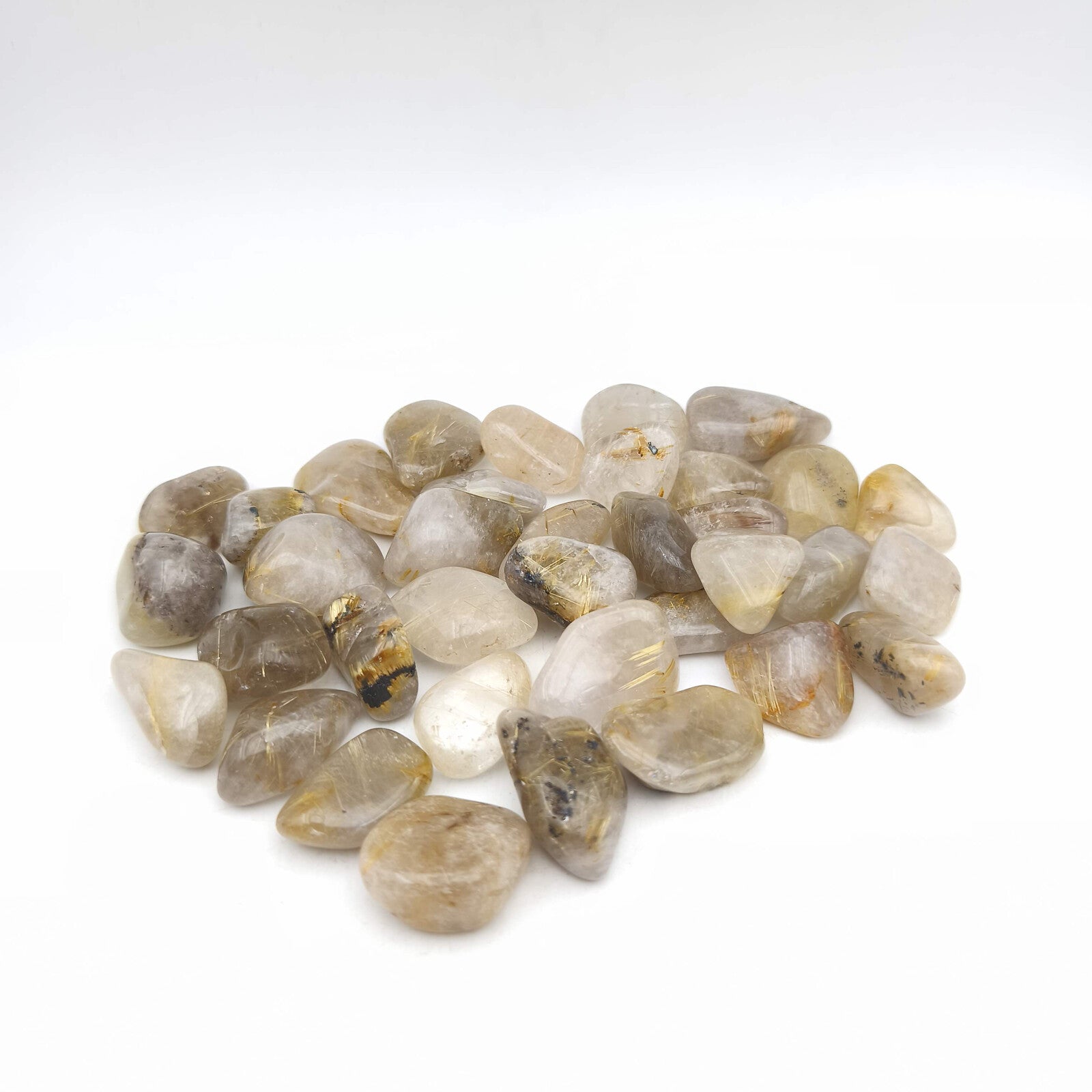 Pierres Roulées - Quartz Rutile