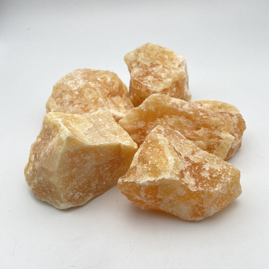 Pierres Brutes - Calcite Orange