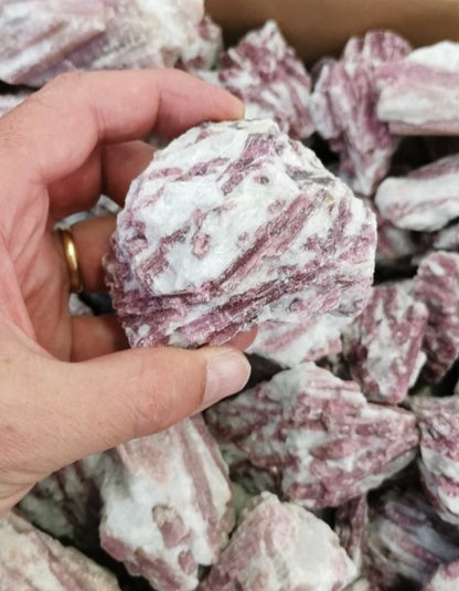 Pierres Brutes - Tourmaline Rose & Quartz