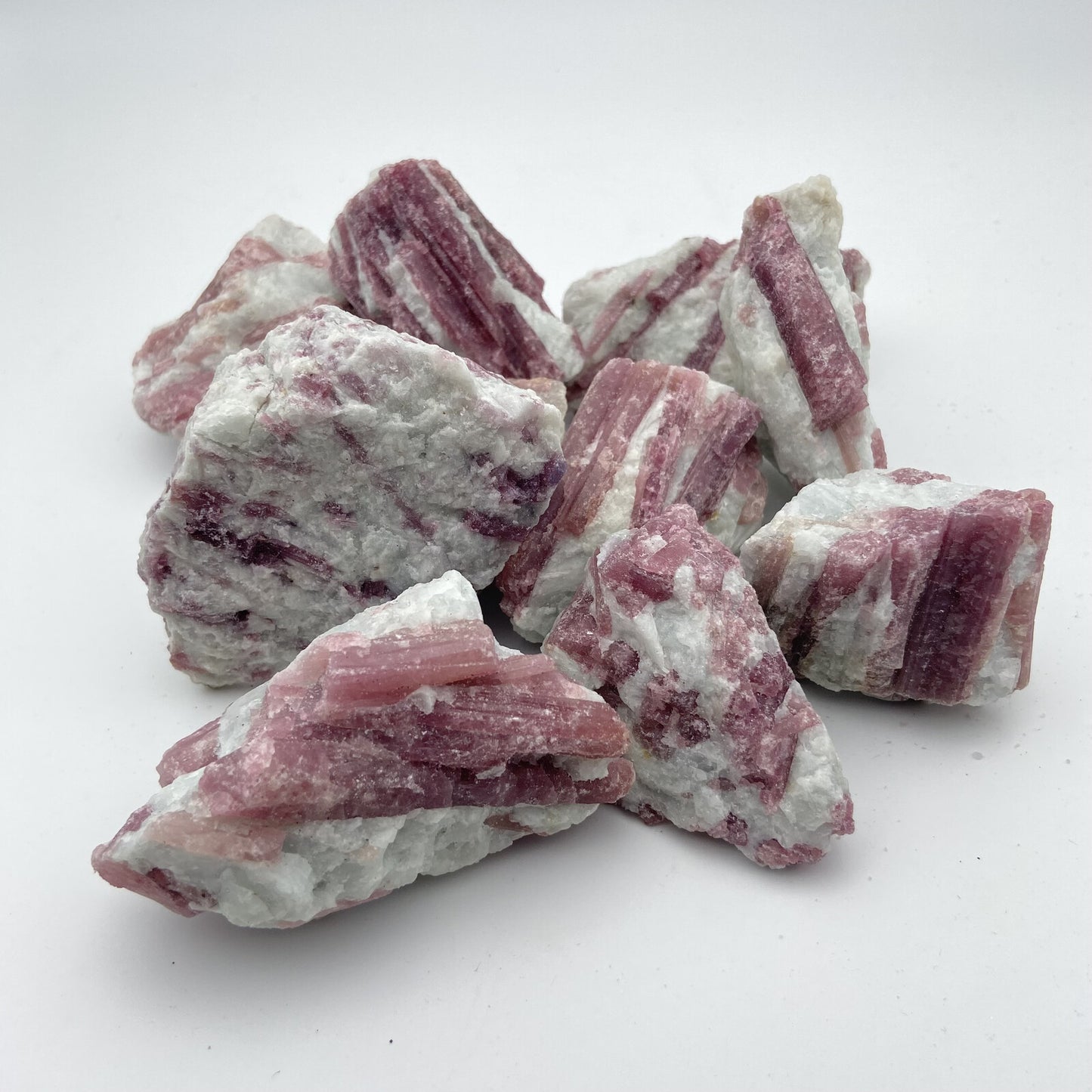 Pierres Brutes - Tourmaline Rose & Quartz