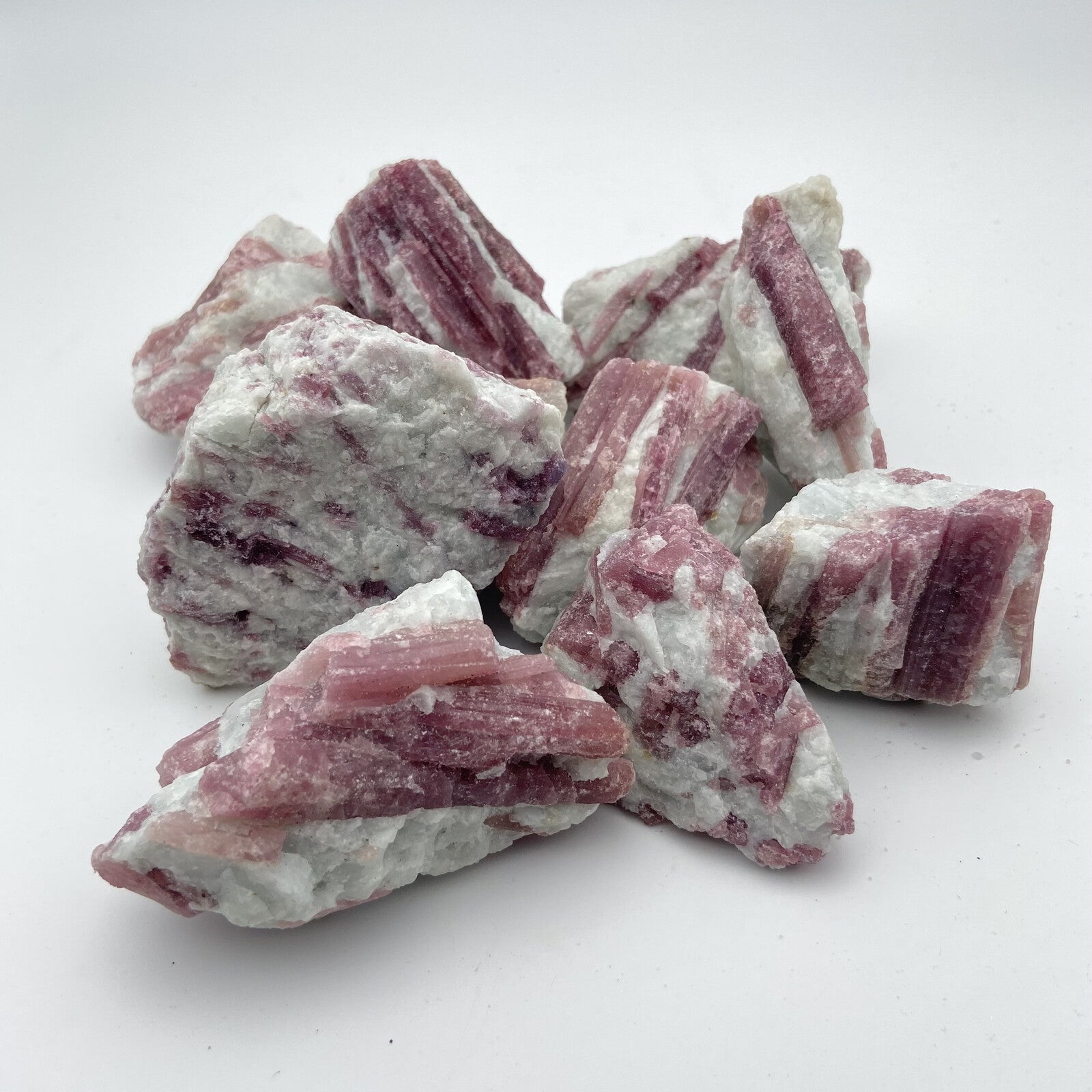 Pierres Brutes - Tourmaline Rose & Quartz