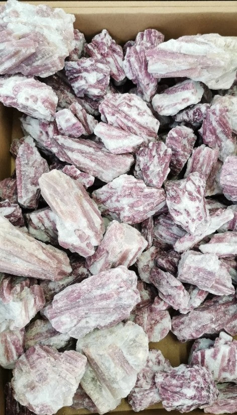 Pierres Brutes - Tourmaline Rose & Quartz