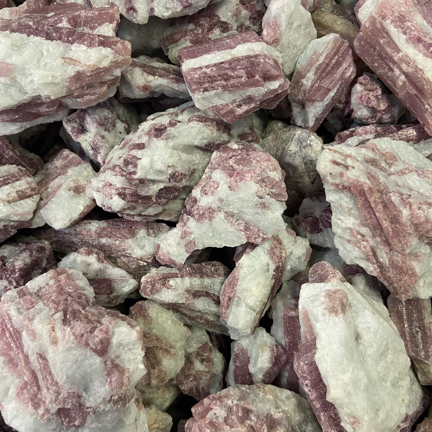 Pierres Brutes - Tourmaline Rose & Quartz