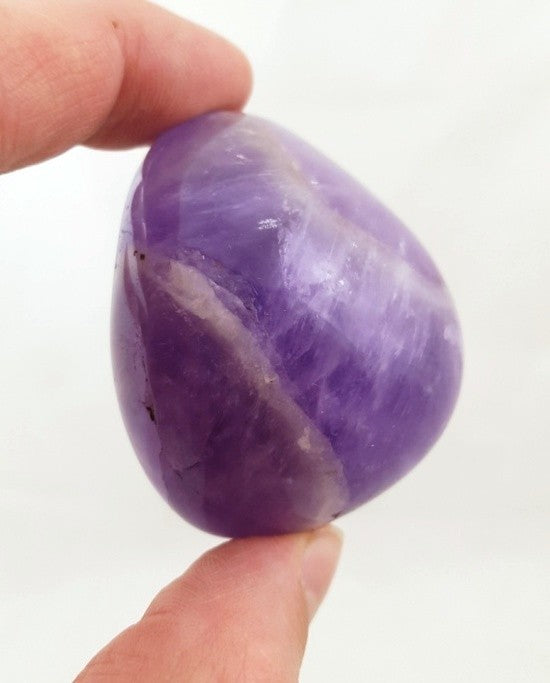 Petits Galets - Améthyste Chevron