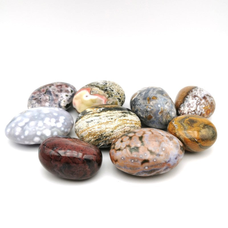 Galets - Jaspe Océan / Orbiculaire