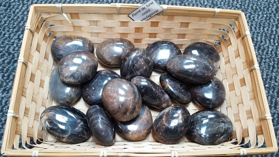 Galets - Pierre de Lune Noire
