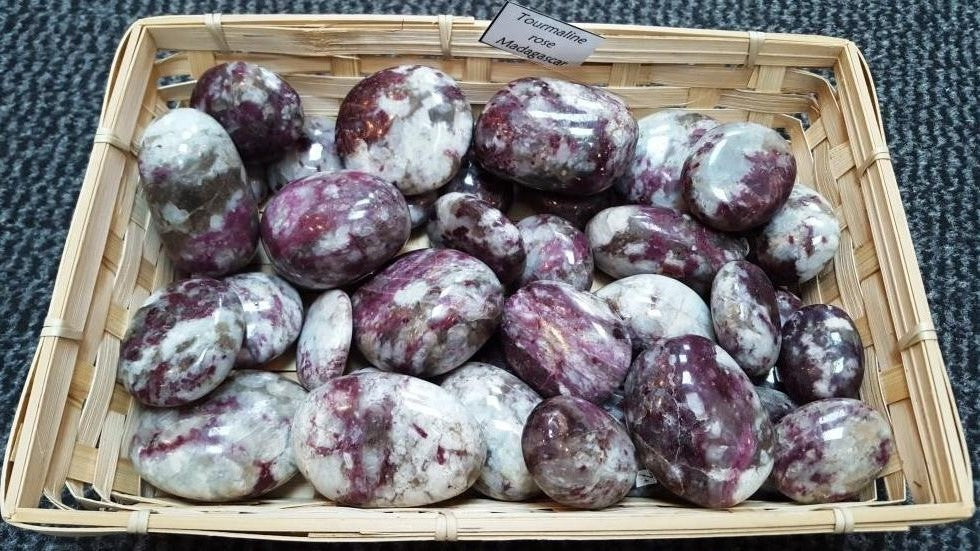 Galets - Tourmaline Rose / Rubellite