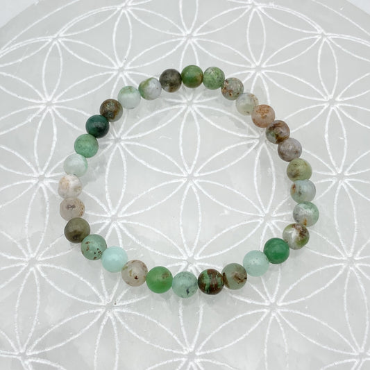 Bracelet - Chrysoprase (6 mm)