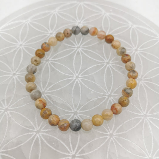 Bracelet - Agate Crazy Lace (6 mm)