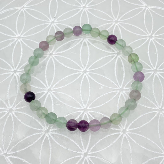 Bracelet - Fluorite (6 mm)