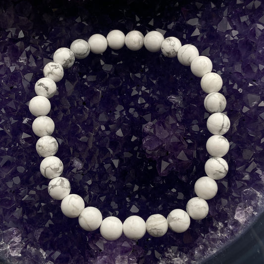 Bracelet - Howlite (6 mm)