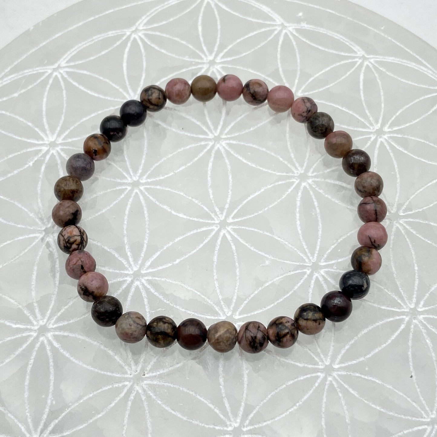 Bracelet - Rhodonite (6 mm)