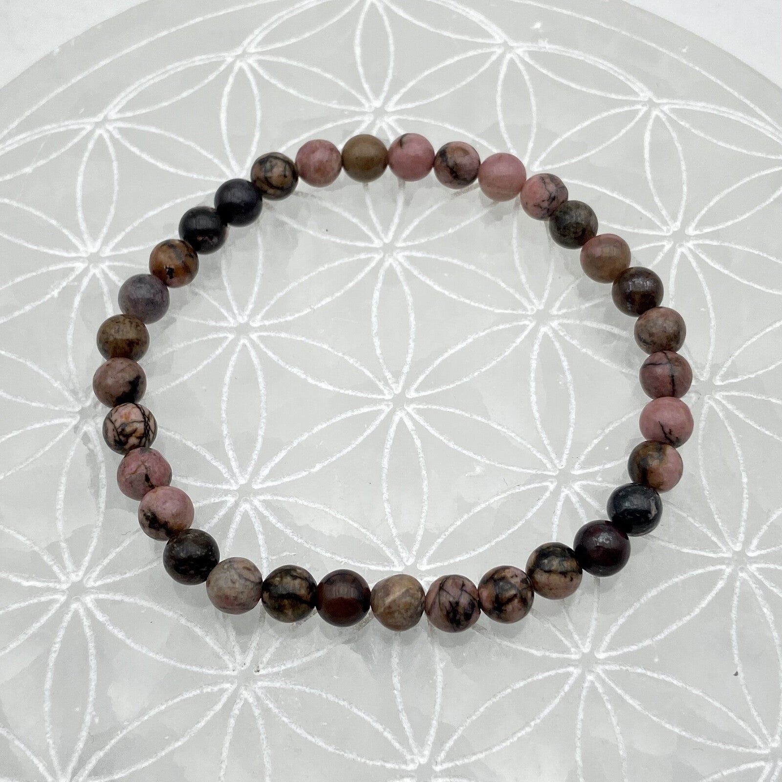 Bracelet - Rhodonite (6 mm)