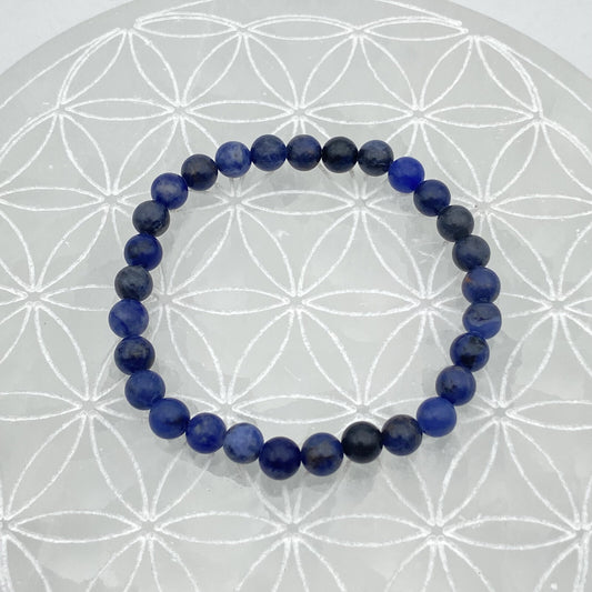 Bracelet - Sodalite (6 mm) EXTRA
