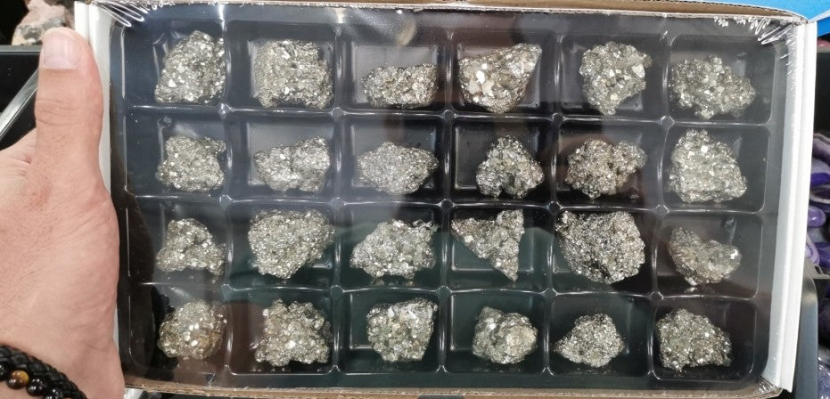Flat/carton 24 pièces - Pyrite