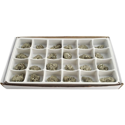Flat/carton 24 pièces - Pyrite