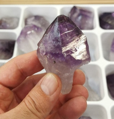 Pointe améthyste brute Brésil