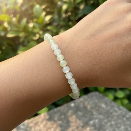 Bracelet en perles - Jade de Chine (6 mm)