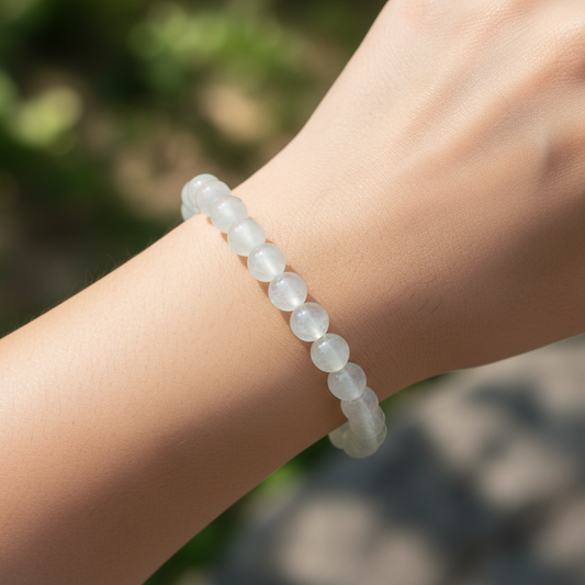 Bracelet en perles - Jade de Chine (8 mm)