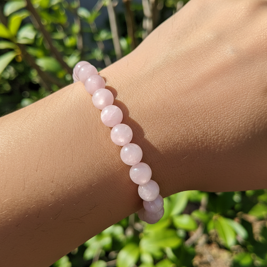 Bracelet en perles - Kunzite (8 mm)