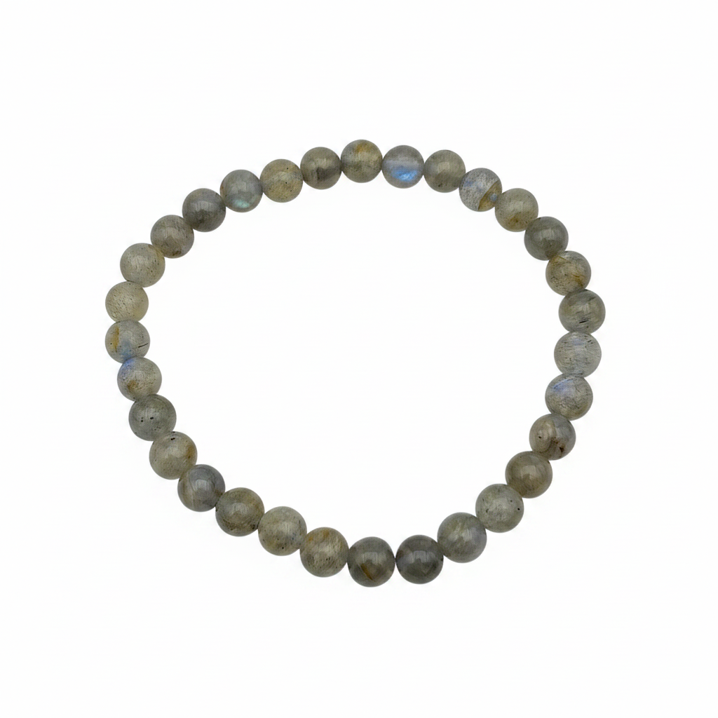 Bracelet en perles - Labradorite (6 mm)