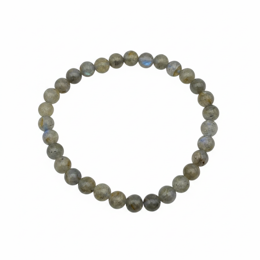 Bracelet en perles - Labradorite (6 mm)