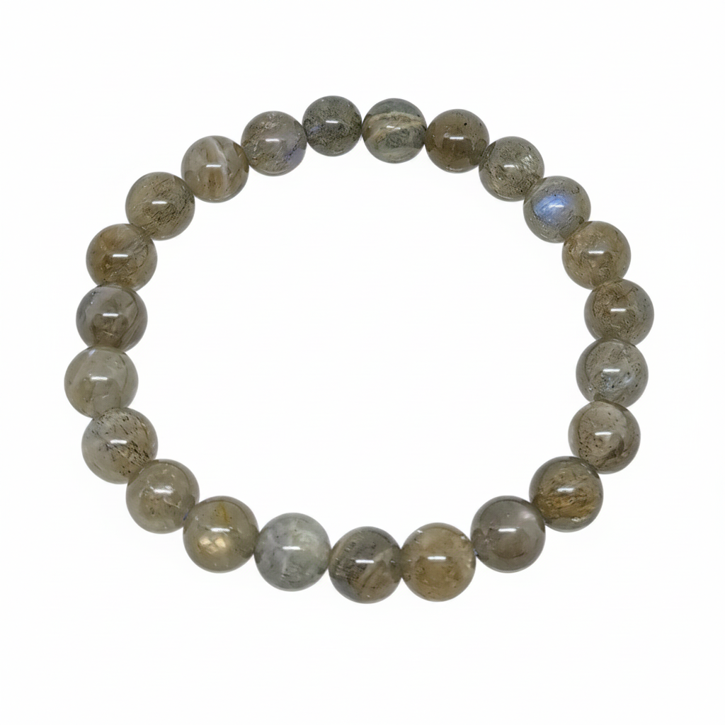 Bracelet en perles - Labradorite (8 mm)