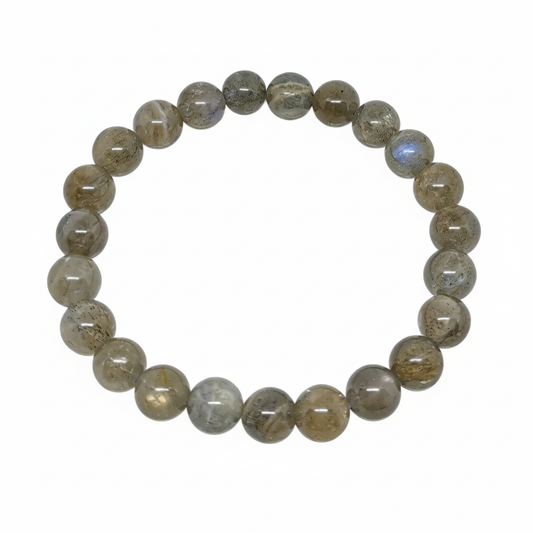 Bracelet en perles - Labradorite (8 mm)