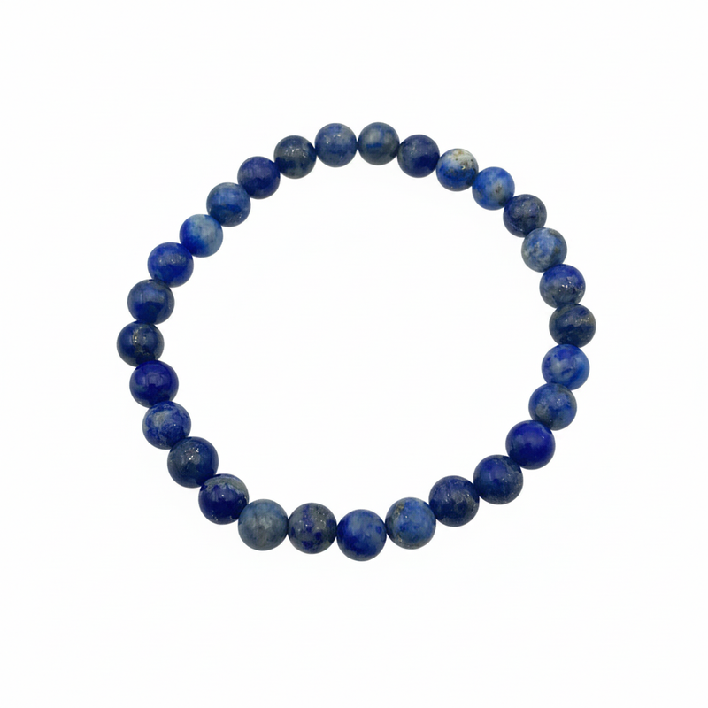 Bracelet en perles - Lapis Lazuli (6 mm)