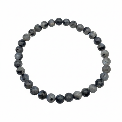 Bracelet en perles - Larvikite (6 mm)