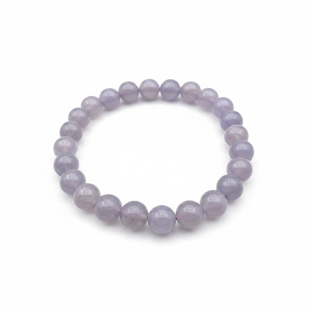 Bracelet en perles - Lépidolite (8 mm)
