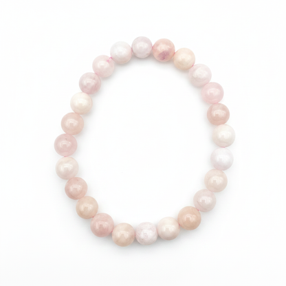 Bracelet en perles - Morganite (8 mm)