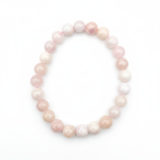 Bracelet en perles - Morganite (8 mm)