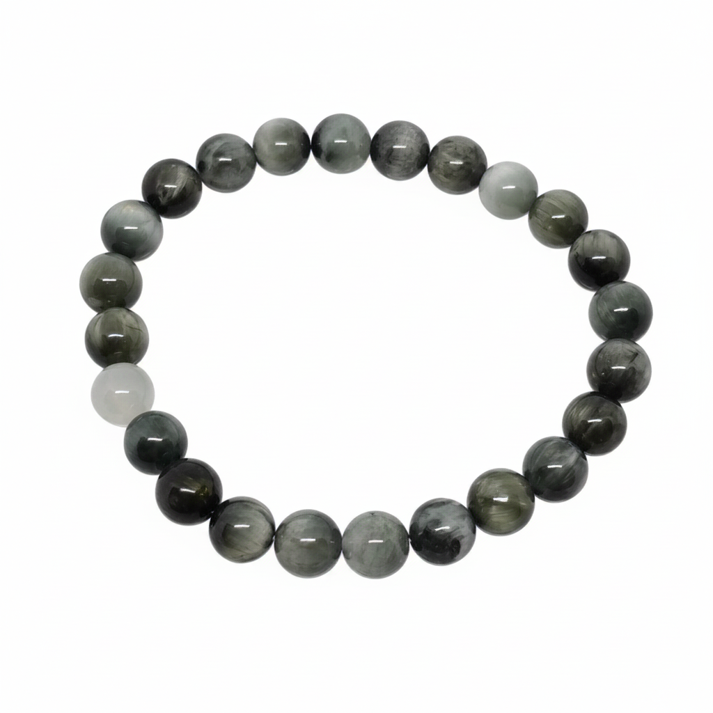 Bracelet en perles - Oeil d'Aigle EXTRA (8 mm)