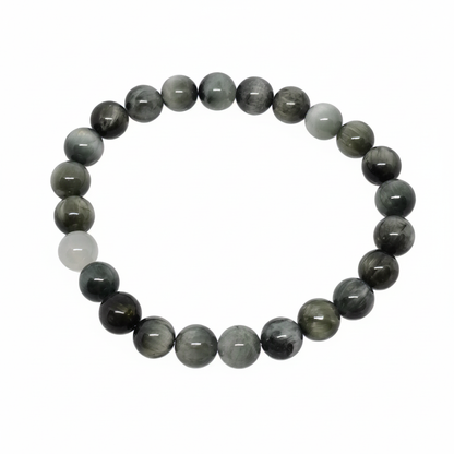Bracelet en perles - Oeil d'Aigle EXTRA (8 mm)