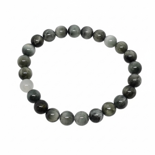 Bracelet en perles - Oeil d'Aigle EXTRA (8 mm)